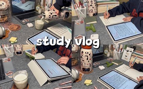 Study Vlog 宅家沉浸式｜高效自律｜动力向｜记单词｜充实愉快 我叫格子同学 我叫格子同学 哔哩哔哩视频