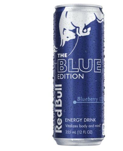 Red Bull Energy Drink Blueberry 12 Fl Oz Blue Edition 24 Pack