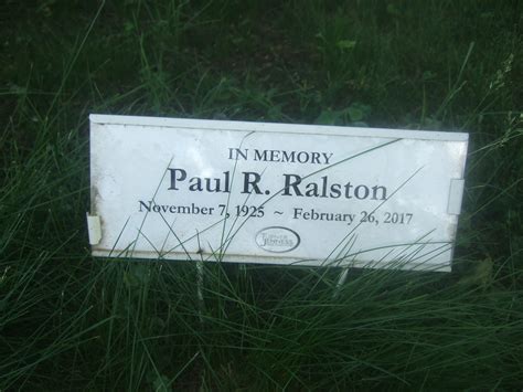 Honoring the Life and Contributions of Raymond Ralston 21