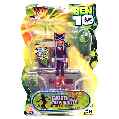 Ben 10 Classic Action Figure - Gwen with Greymatter - Tesla's Toys