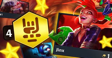 Đấu Trường Chân Lý Đổi gió với bài Jinx reroll dát vàng cùng đồng bọn