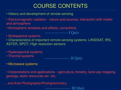 Ppt Principles Of Remote Sensing Powerpoint Presentation Free