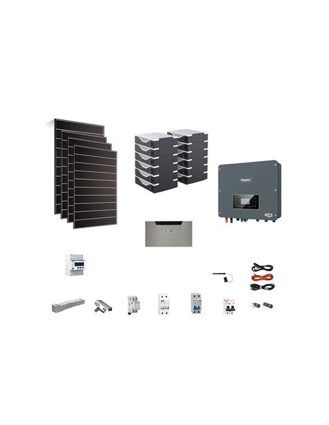 Kit Fotovoltaico 8 KWp Trifase Zucchetti ZCS Azzurro Accumulo 24 KWh