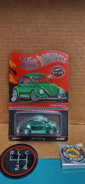 HOT WHEELS RLC Club Car VW Kawa Bug A Club Exclusive With Pin And Patch EUR PicClick IT