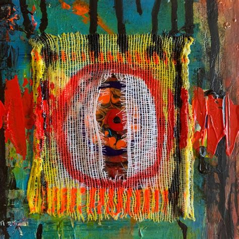 Yamilet Sempe Eye Of Horus Abstract Painting For Sale At 1stdibs