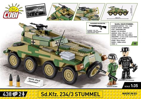 Sd Kfz 234 3 Stummel COBI 2288 Tanks And Vehicles Cobi Eu