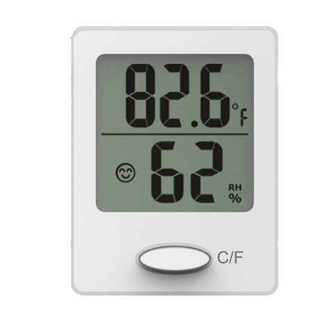 Digital Thermometer Hygrometer Wall Mounting Mini Indoor Humidity