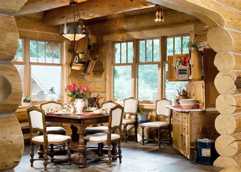 Log Home Interiors