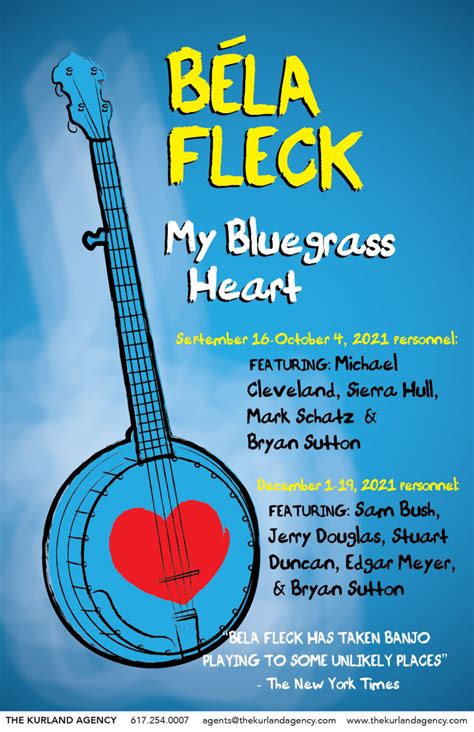 Béla Fleck My Bluegrass Heart The Kurland Agency