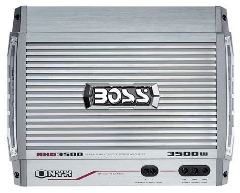 Buy Boss Audio Nxd3500 3500 Watt Monoblock Class D Amplifier With