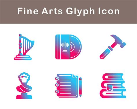 Fine Arts Vector Icon Set 20647965 Vector Art at Vecteezy