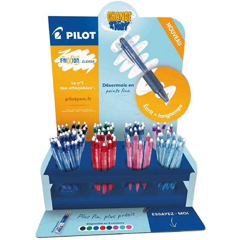 Pilot Stylo Roller Frixion Ball Clicker Pr Sentoir De Stylo