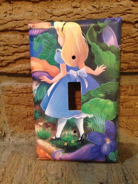 Alice In Wonderland Light Switch And Electrical Cover Alice Etsy