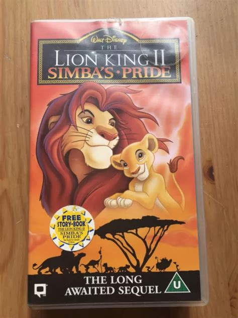 THE LION KING II Simba S Pride VHS Walt Disney Video Tape 1 68