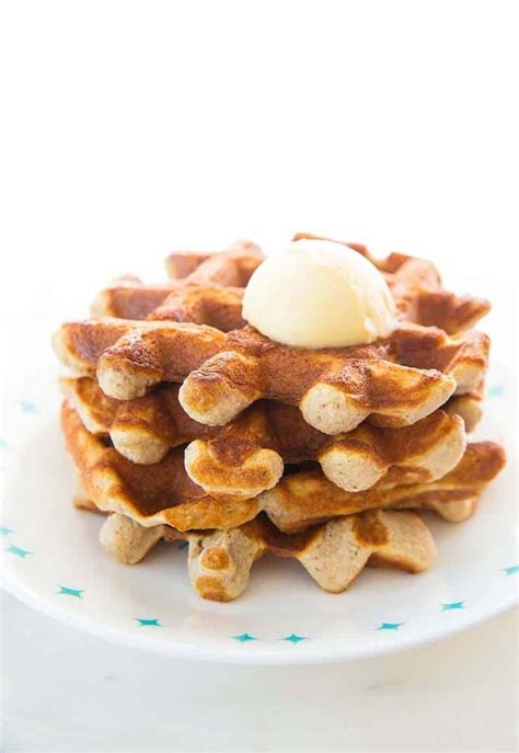 Crispy Sweet Cinnamon Keto Waffles The Kitchen Magpie