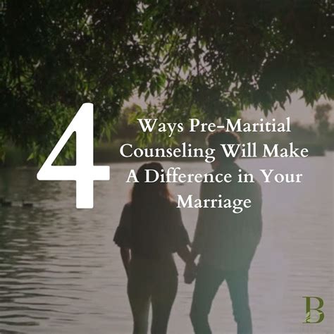 4 Ways Pre Marital Counseling Will Make A Difference In Your Marriage