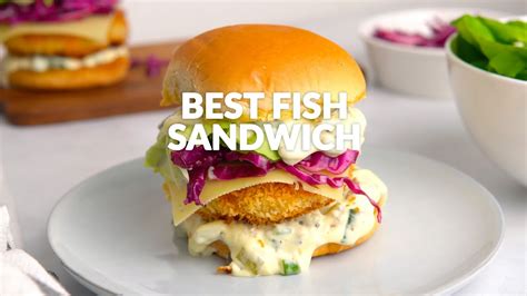 Best Fish Sandwich Recipe Youtube