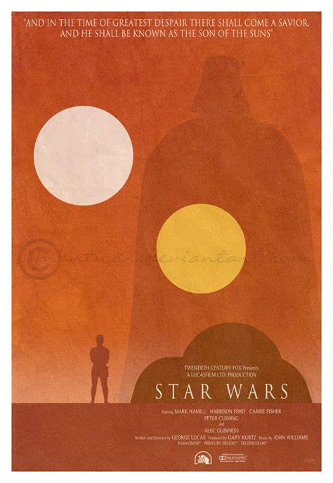 Star Wars minimalist poster by manticor on DeviantArt