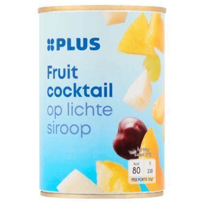 Fruitcocktail Op Licht Siroop Blik G