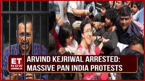 Unprecedented Drama In Delhi Arvind Kejriwal Arrested Massive Pan