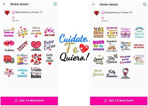 Los Mejores Packs De Stickers Para Decir Te Quiero En Whatsapp