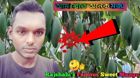 আম খেতে অনেক মজা। Rajshahis Famous Sweet Mango Youtube