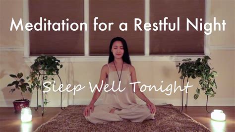 Sleep Well Tonight Quick 10 Min Guided Meditation For A Restful Night