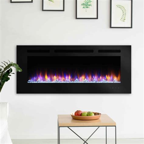 Simplifire Allusion 48 Inch Wall Mount Electric Fireplace