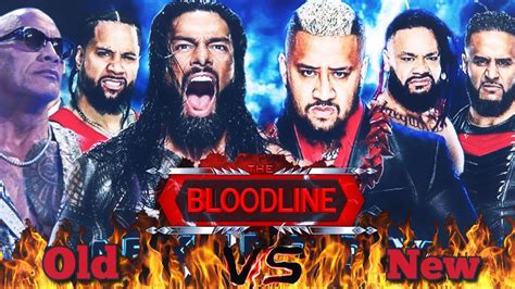 New Bloodline Vs Old Bloodline Wwe Full Match Romanreigns Wwe Wwe