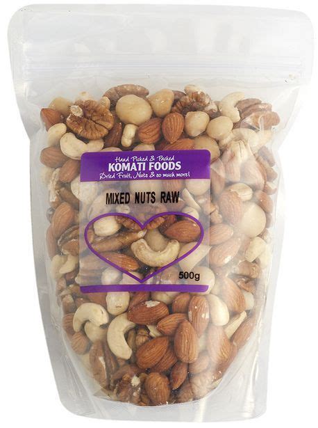 Komati Raw Mixed Nuts Offer At Faithful To Nature