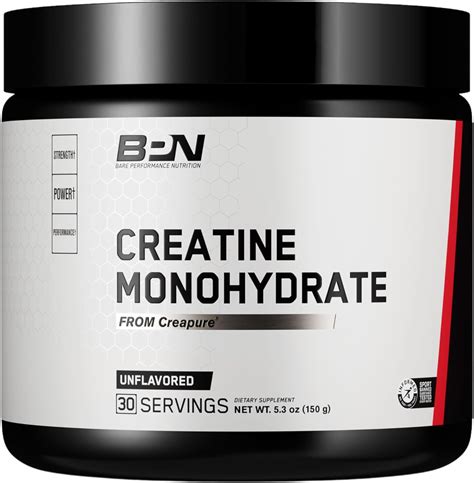 Amazon Bare Performance Nutrition Bpn Pure Creatine Monohydrate