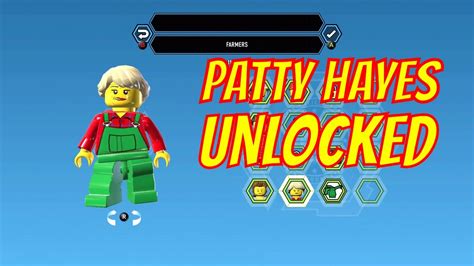 Lego City Undercover Remastered Patty Hayes Unlock Location And Free Roam Gameplay Youtube