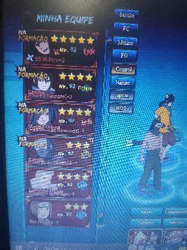 Conta Naruto Online 638k FC SV 535 Naruto Online GGMAX