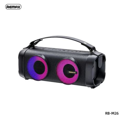 REMAX RB M26 FREEZEN PORTABLE TWS RGB WIRELESS BLUETOOTH SPEAKER