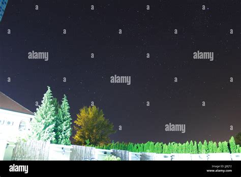 Summer night sky Stock Photo - Alamy