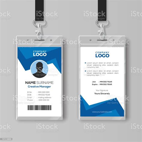 Background Id Card Biru 52 Koleksi Gambar