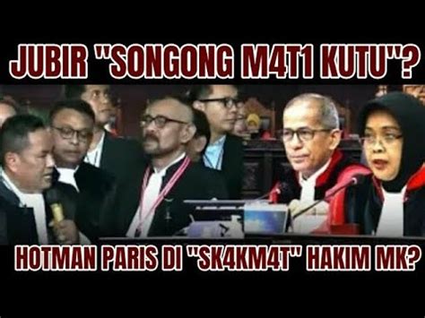 Jubir S Ng Ng M T Kutu Hotman Paris Di Sk Km T Hakim Mk Youtube