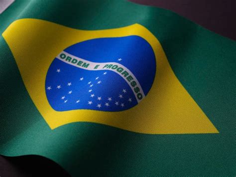 Bandeira Do Brasil Foto Premium