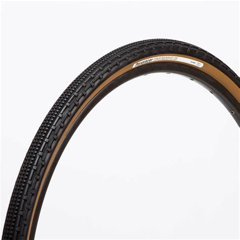 Opona Panaracer GravelKing SK 700x43C czarno brązowa aramid grubszy