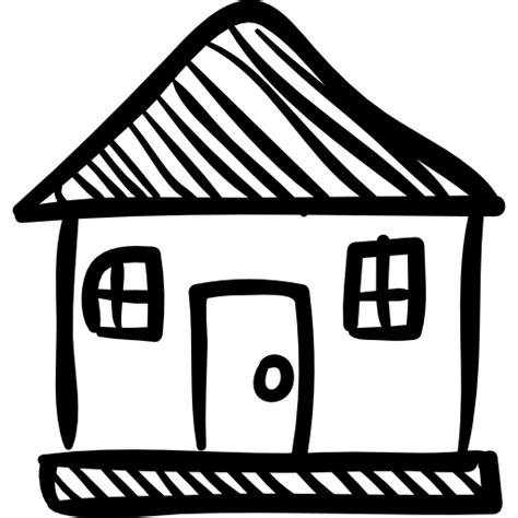 Free Icon House Hand Drawn Building