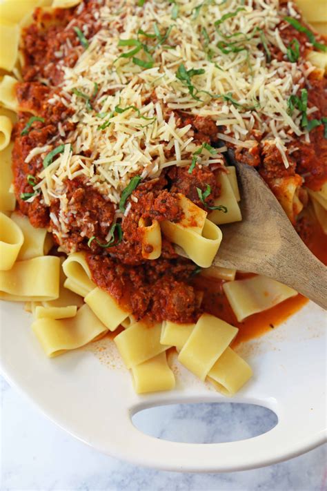 Beef Bolognese Sauce Modern Honey Bolognese Sauce Bolognese Sauce