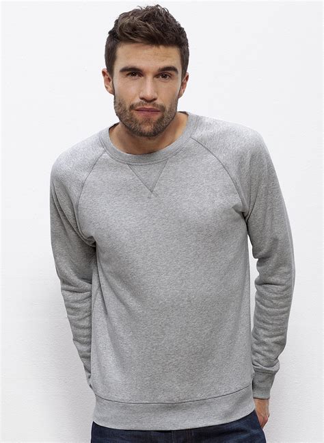 Sweat Shirt Homme Nombreuses Couleurs Coton Peign Bio Quitable