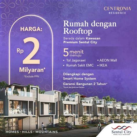 Dijual Rumah Sentul City Bogor