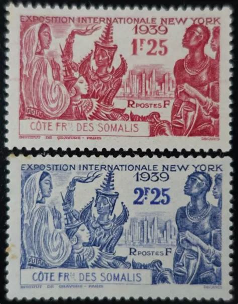 Timbres Des Colonies Fran Aises Cote Des Somalis N Neuf Mh