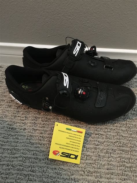 Sidi Dragon Srs Mtb Shoes Matte Black Size For Sale