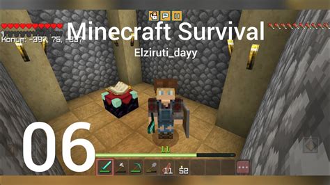 BÜYÜ YERİMİZİ YAPTIK Minecraft Survival Bölüm 6 YouTube