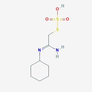 Buy S 2Z 2 Amino 2 Cyclohexylimino Ethyl Hydrogen Sulfurothioate