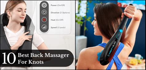 10 Best Back Massager For Knots (Reviews + Buying Guide)