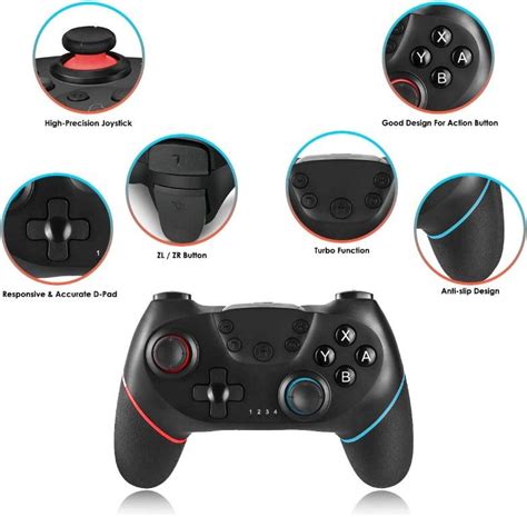 Chereeki Wireless Controller For Nintendo Switch Bluetooth Remote