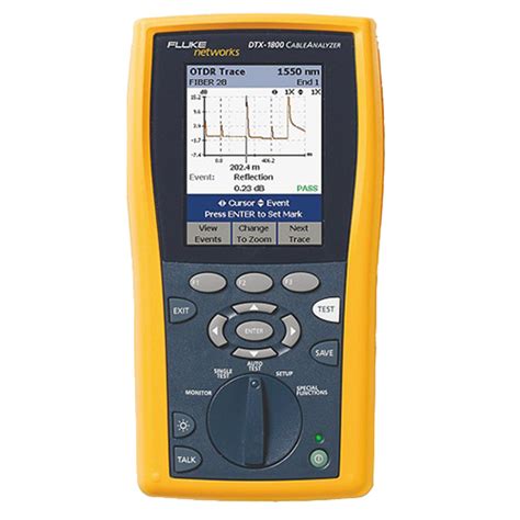 Fluke Networks DTX-1800 Cable Analyzer